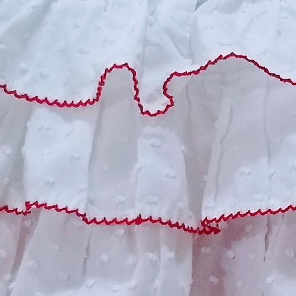 KIDS HEADQUARTERS RED GINGHAM SET SIZE 24M - Picture 3 of 13